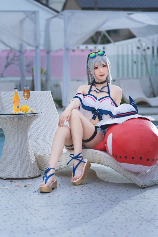 明日方舟 斯卡蒂泳装 - 弥音音ww